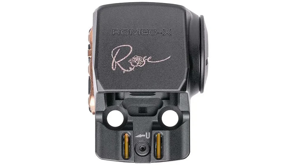 Romeo-X ROSE 1x24mm 2 MOA + Circle Red Dot Sight SORX1208, Black/Rose Gold