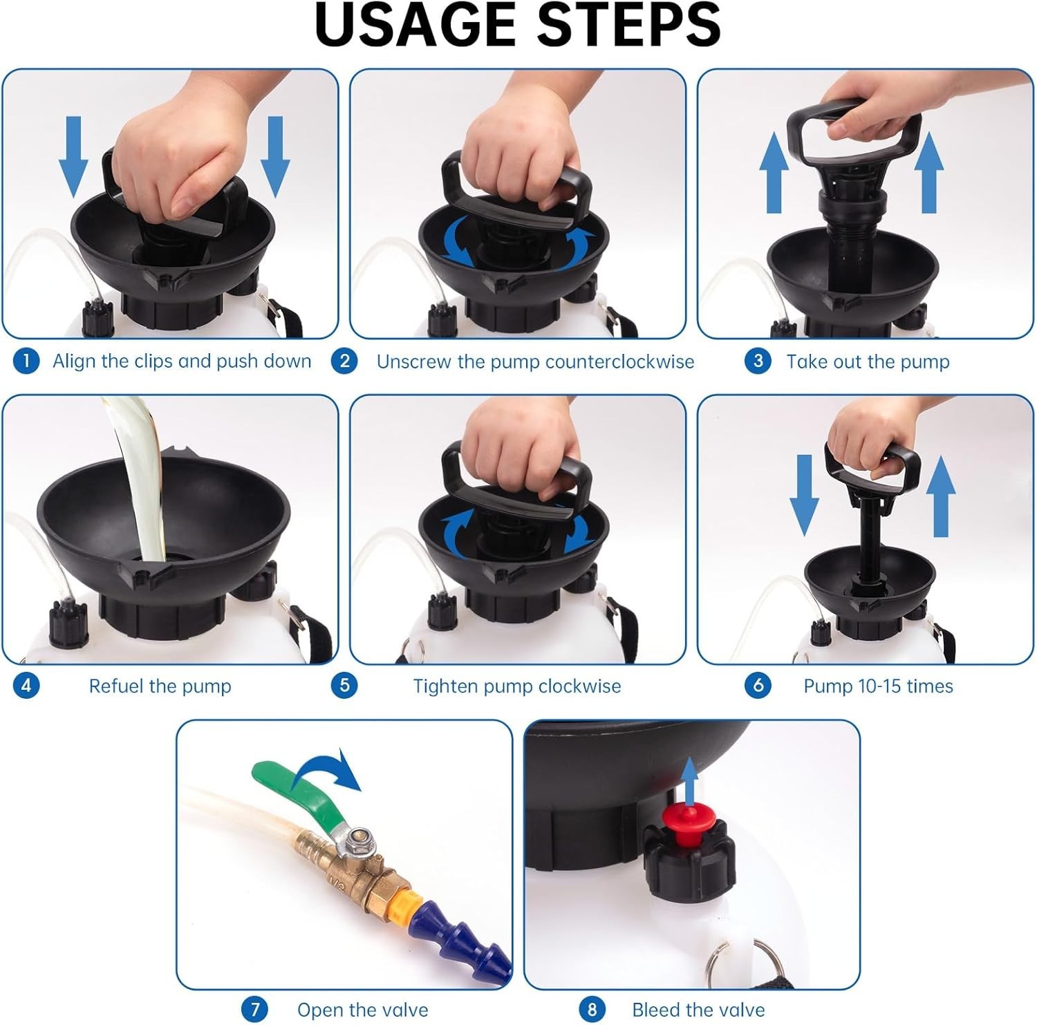Efficient Transmission Fluid Hand Pump - Lightweight & Durable Automotive Tool
