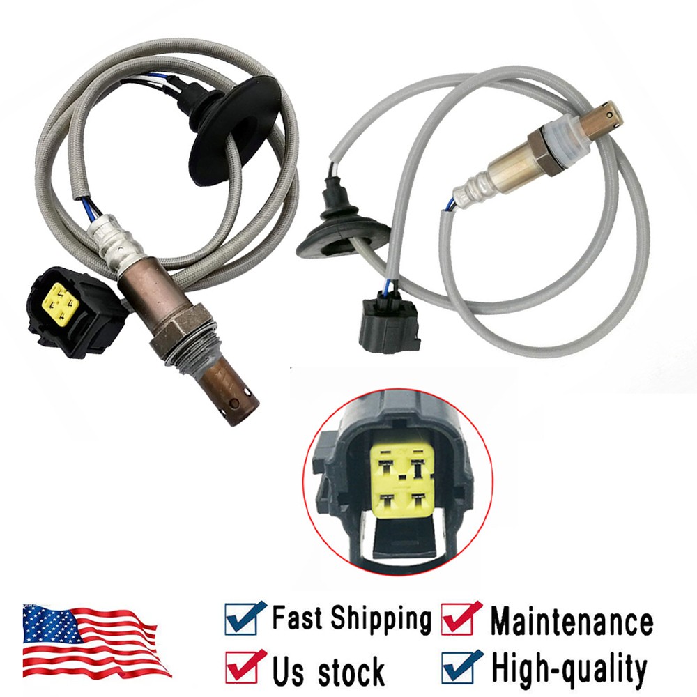 2pcs Oxygen O2 Sensors for Upstream+Downstream Mitsubishi Lancer 2.0L 2009 2010