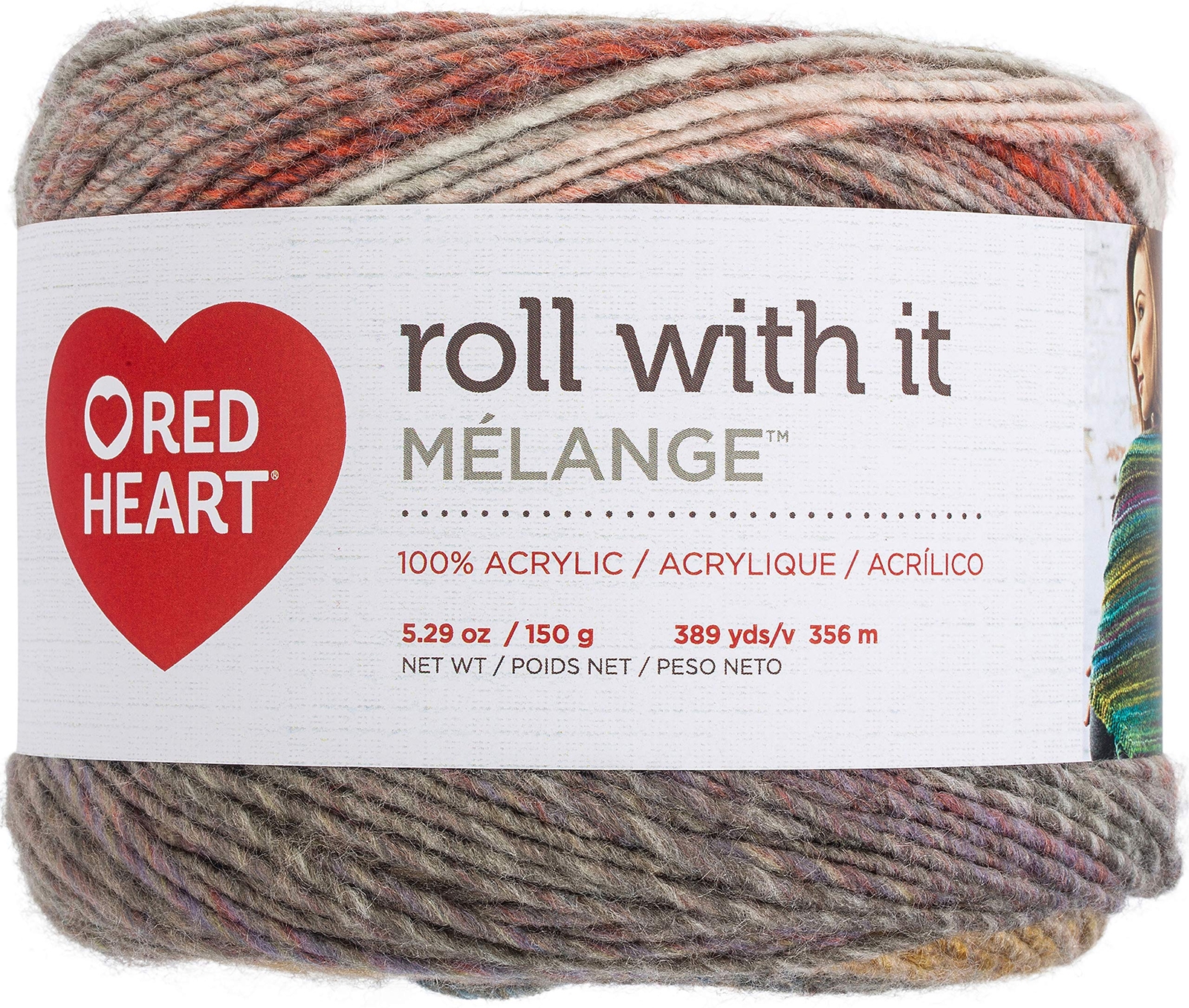 Theater YARN Jewel Tones 100 Acrylic Medium Weight Knitting Crochet Yarn 1 Pack