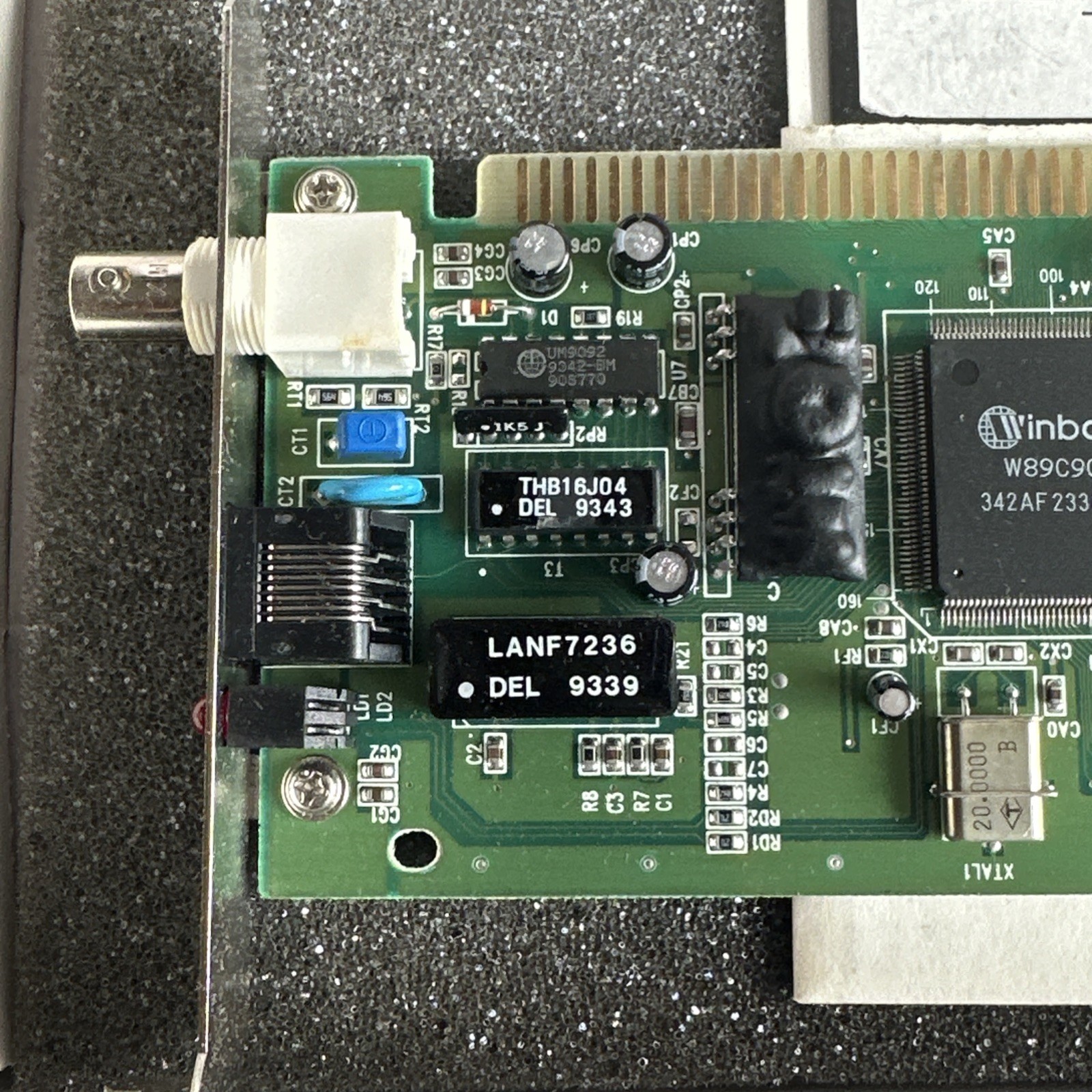 Winbond EtherAdapter-16 Ethernet Adapter Card W89C904AXF
