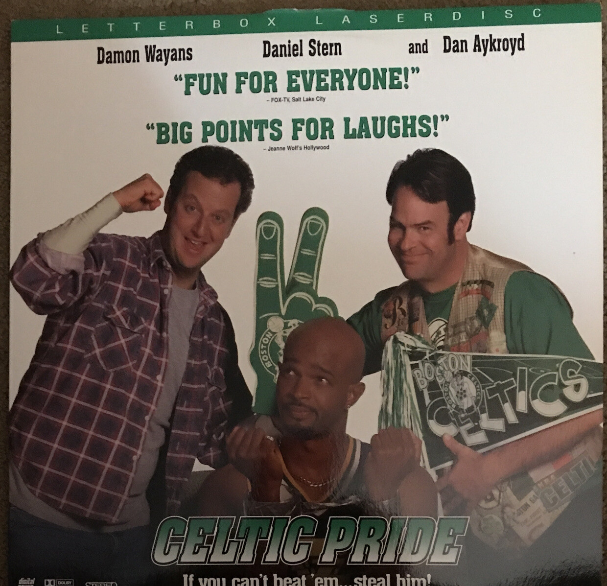 Celtic Pride -Letterbox Edit- LASER DISC  - GREAT CONDITION- DISC MADE IN JAPAN