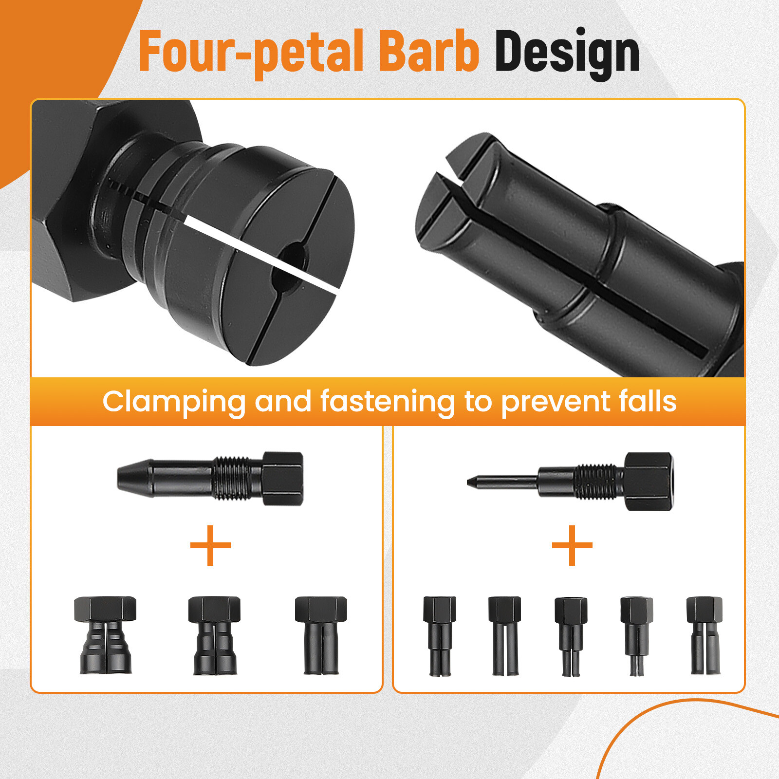 Slide Hammer Pilot Insert Inner Internal Bearing Removal Tool Set 8-32MM