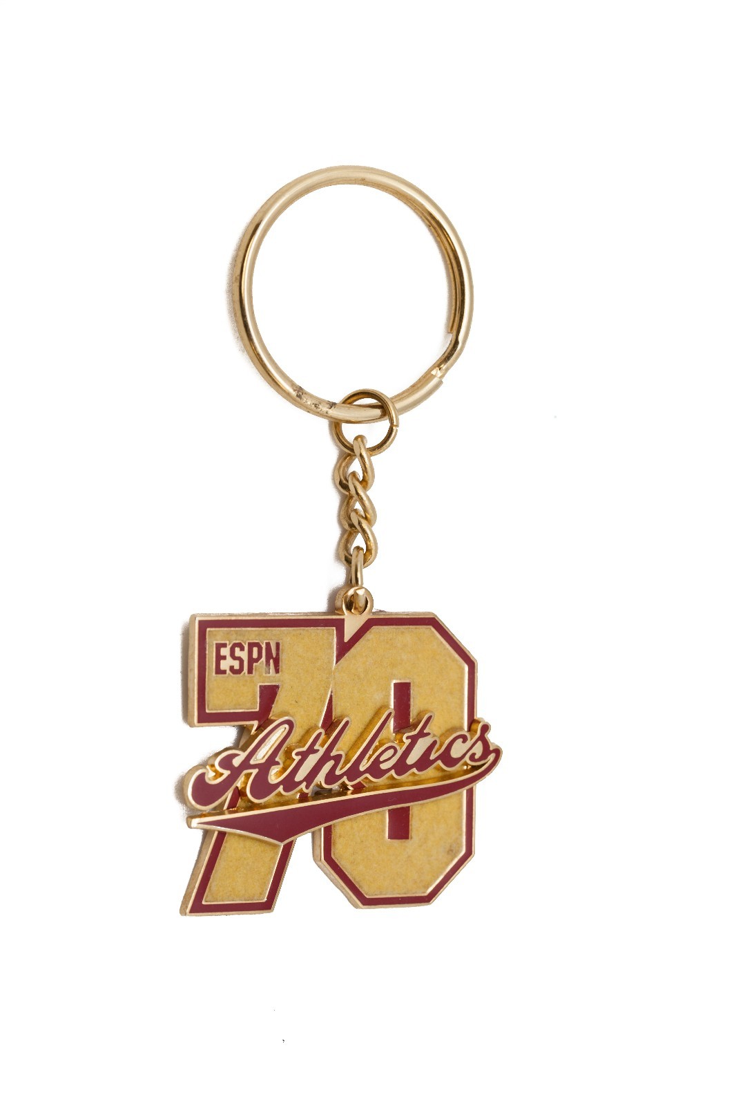 ESPN Zone LA Live Collector Keychain Ring Disney Apparel Souvenir 79' of Sports