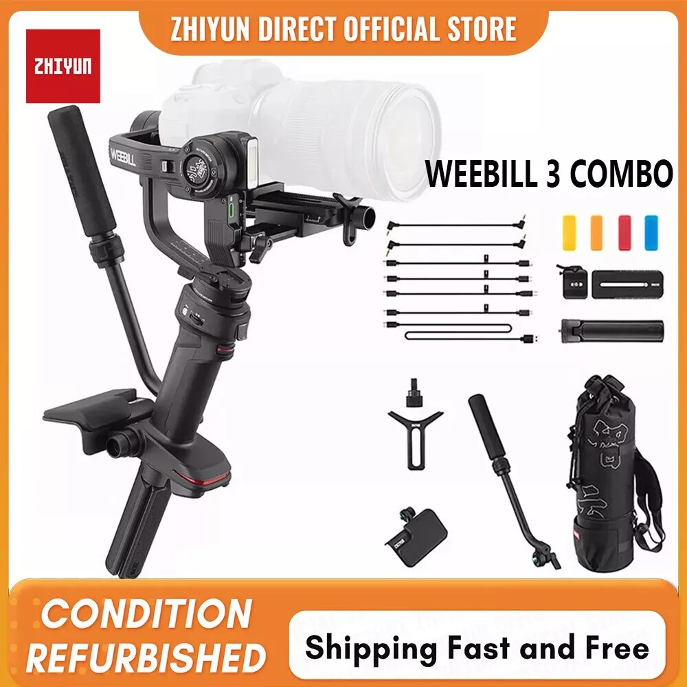 Zhiyun Weebill 3 Combo [Official] Gimbal Stabilizer for DSLR & Mirrorless Camera