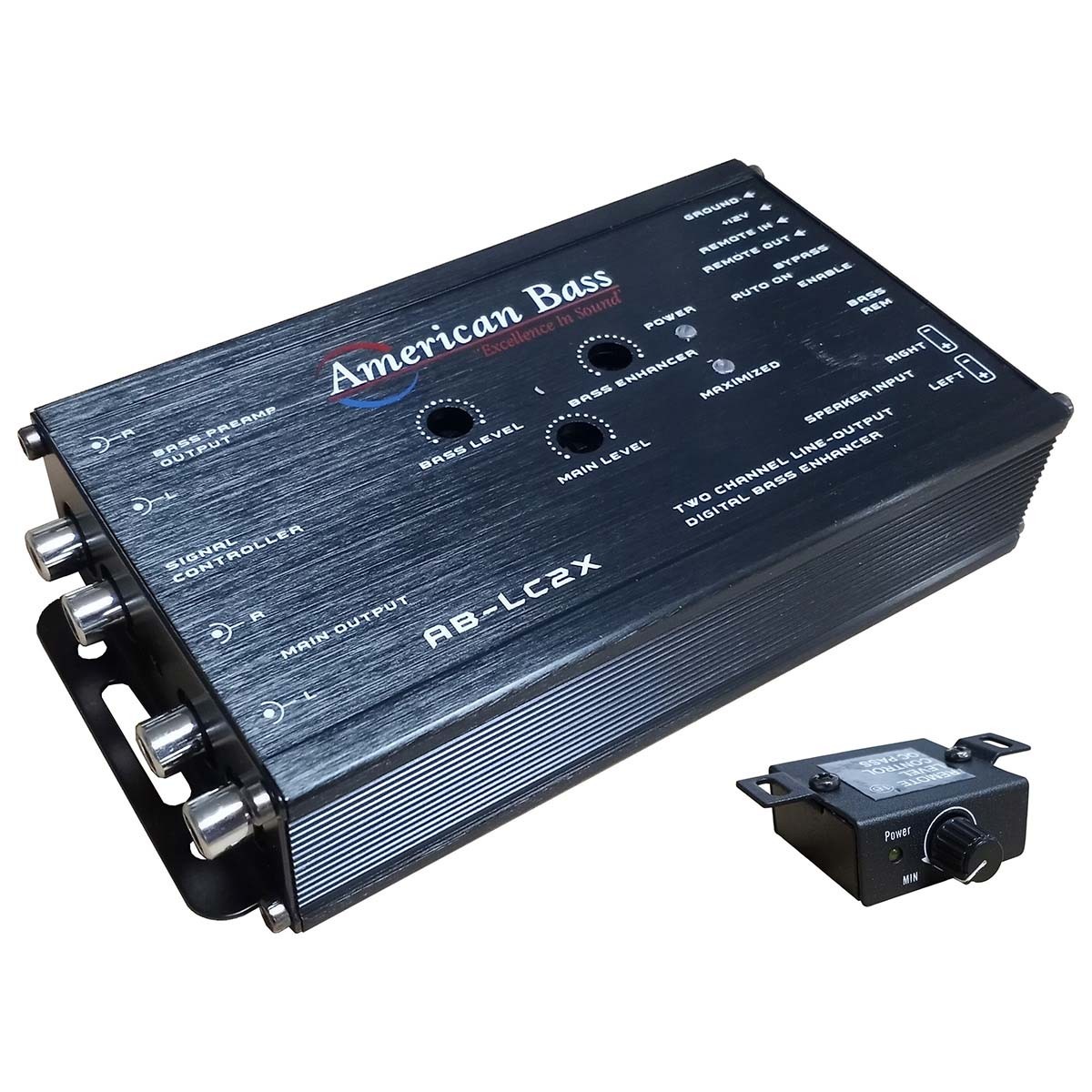 AMERICAN BASS DIGITAL BASS ENHANCER RESTORATION MAXIMIZER w/ DASH MOUNT CONTROL