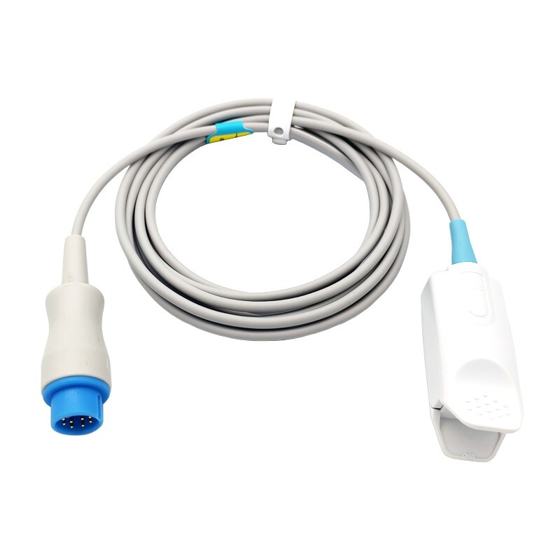 10pin Adult Clip SpO2 Sensor for Infinium Omni,DRE P02111,Axia Surgical V1050T