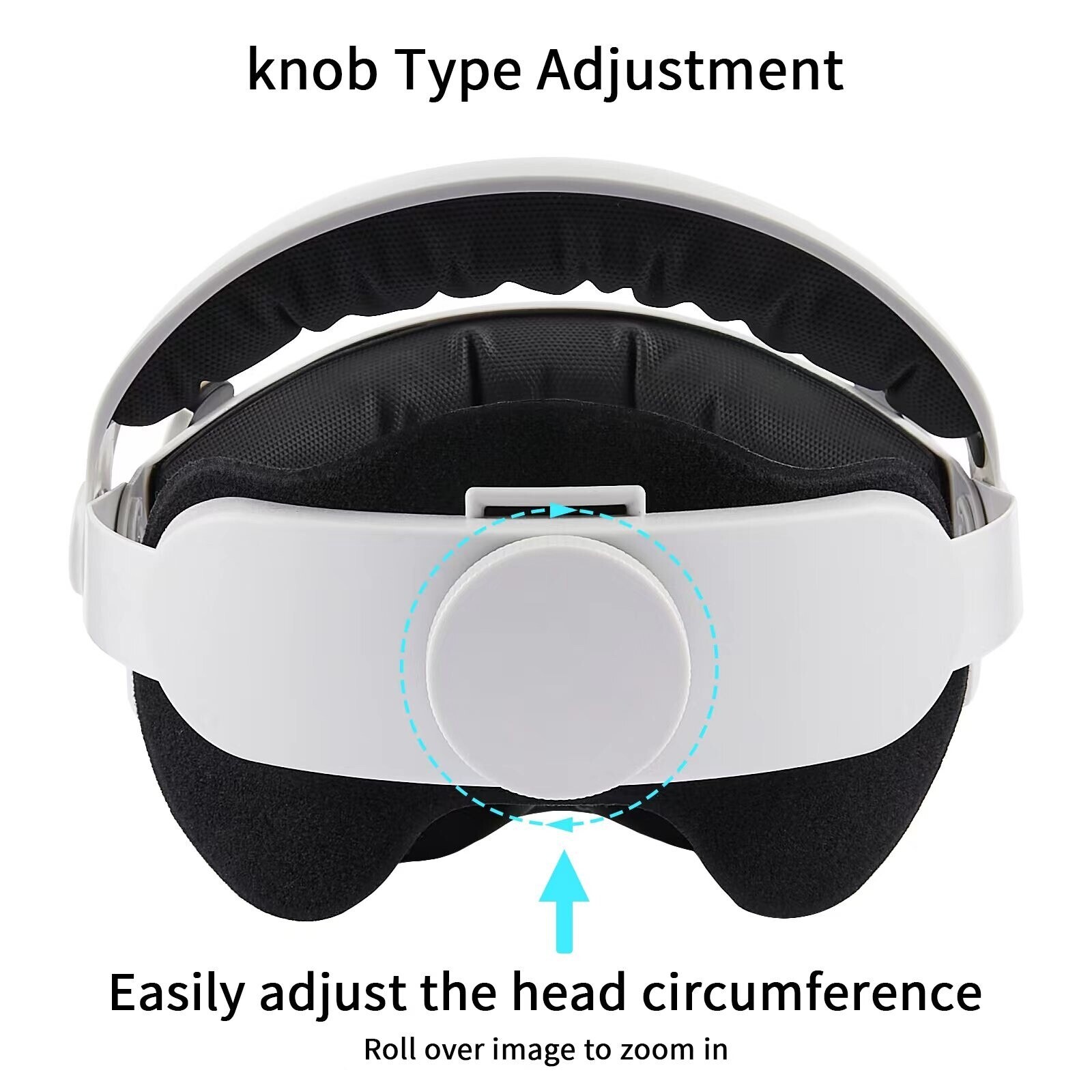 Adjustable Head Halo Strap for Meta Oculus Quest 2 VR Headset Accessories