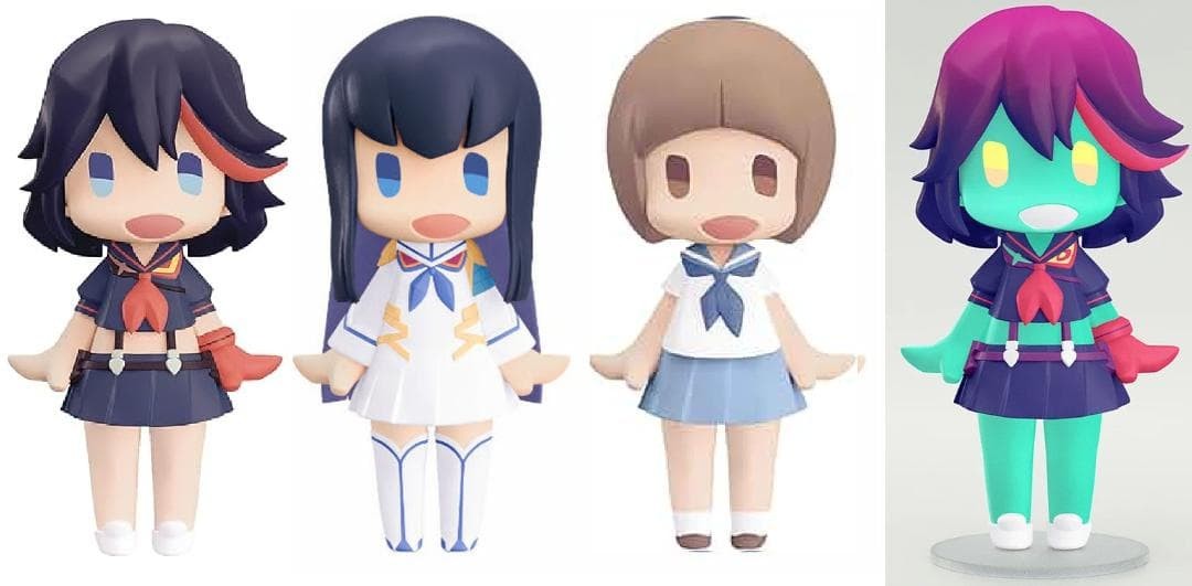 Kill la Kill Hello! Good 4-Set Figures Unopened Collectible