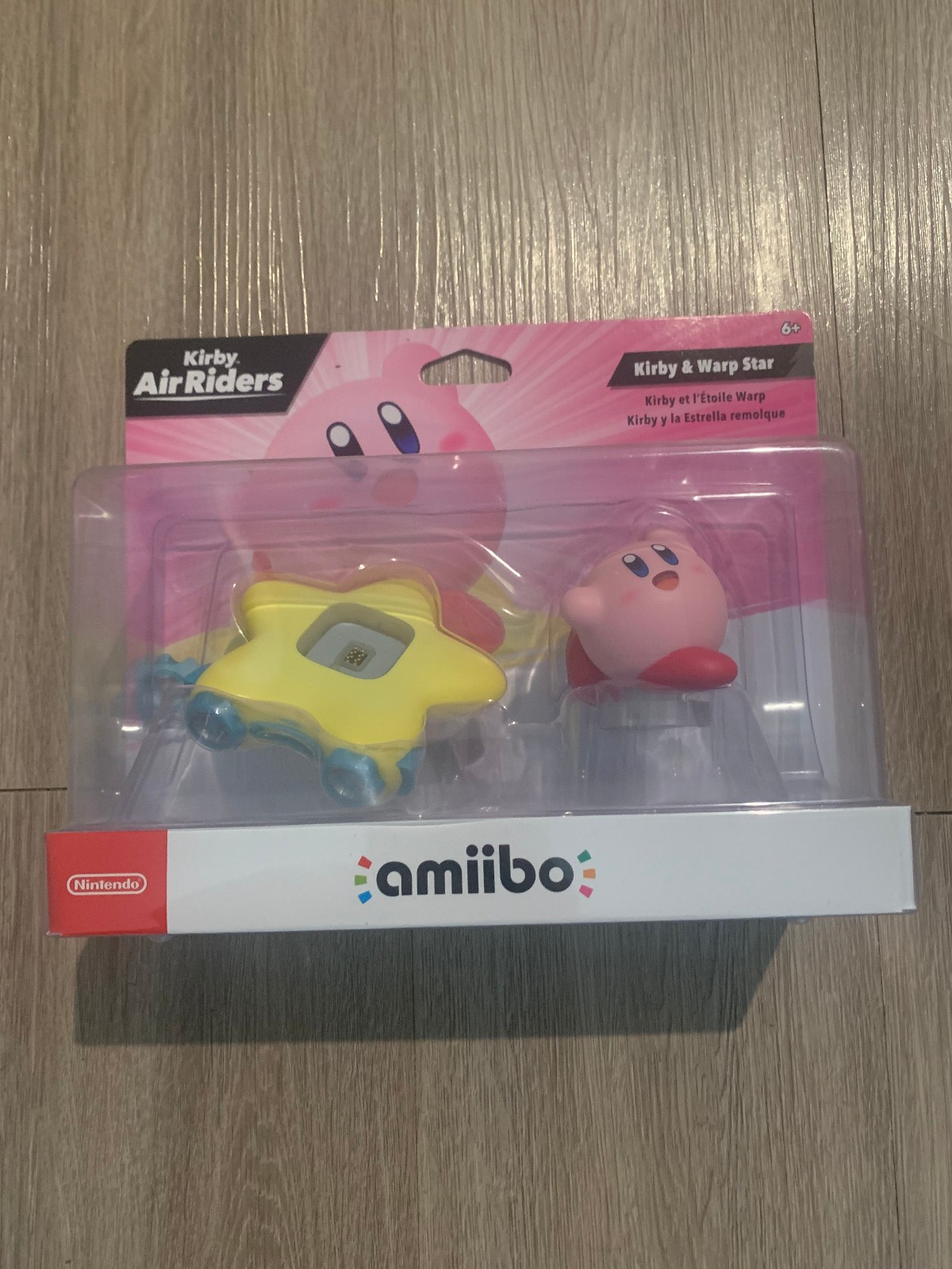 amiibo Kirby & Warp Star Kirby Air Riders Series Nintendo Switch New Sealed