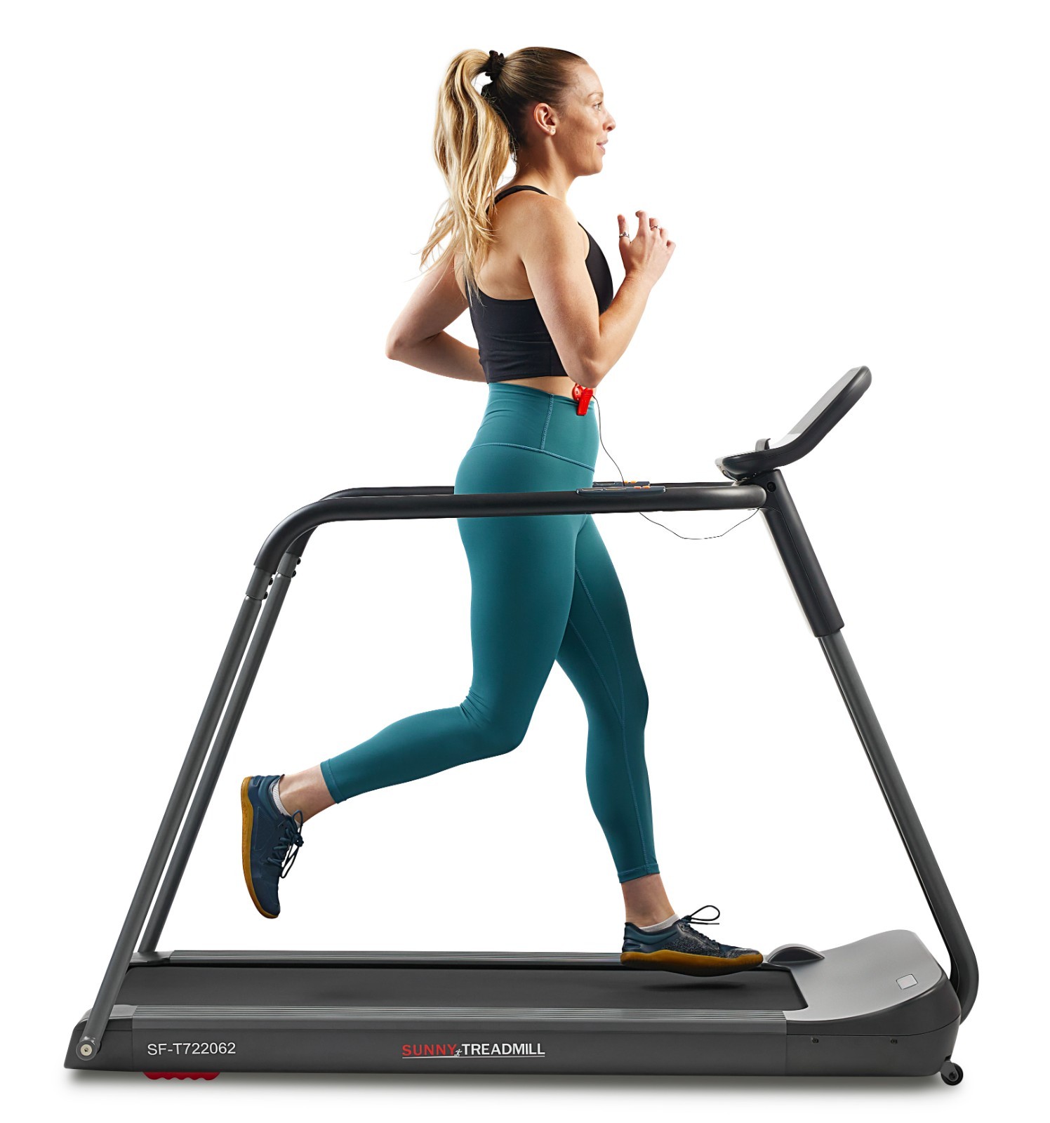 Sunny Health & Fitness Running Treadmill with Handrails Recovery – SF-T722062