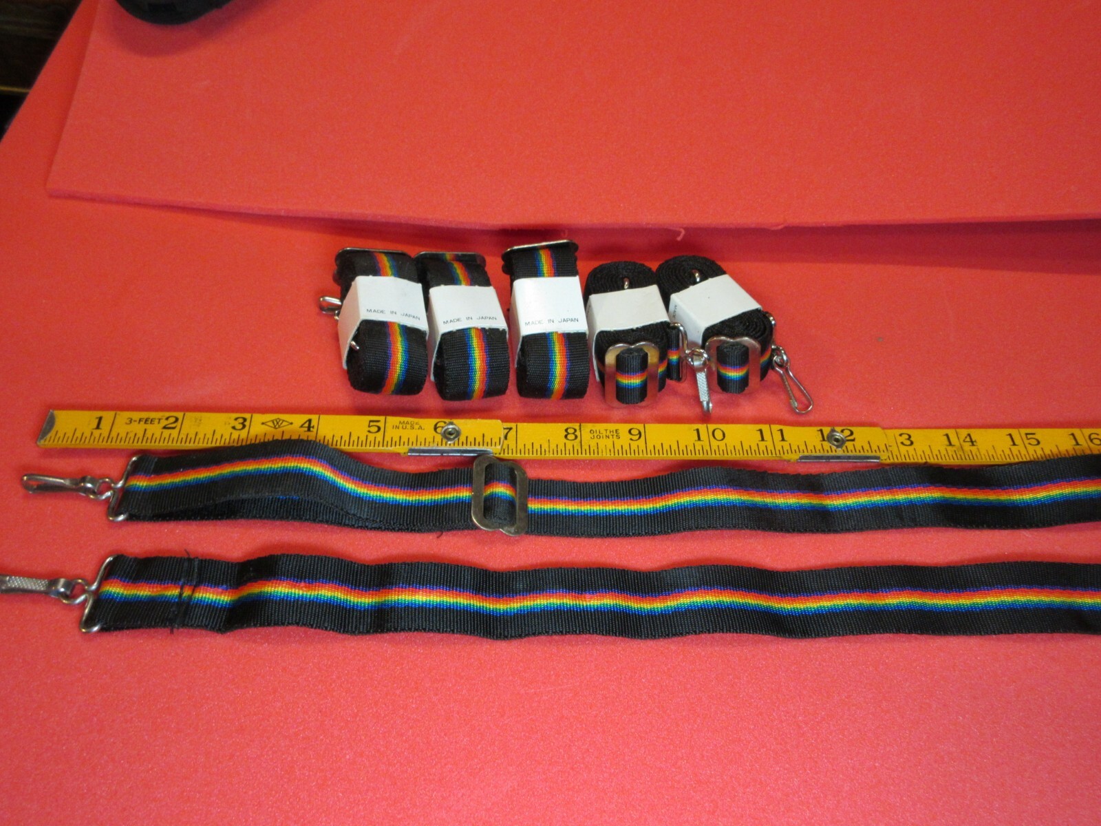Vintage ~;~ Polaroid COLOR Camera ~;~ Rainbow Neck Strap ~;~ NOS ~;~ Gay Pride