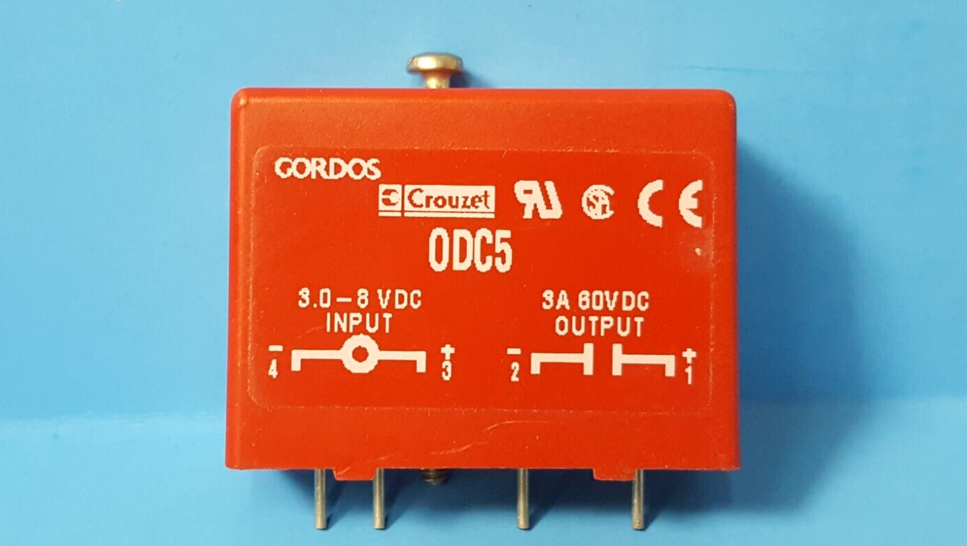 (One piece) Solid State relay, ODC5, Gordos, SSR, 60VDC, 3A, Input 3-8VDC