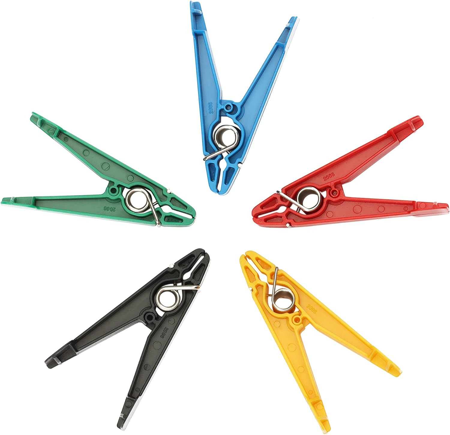 Pinch Pin Exerciser Set for Hand Therapy and Grip Strength Training, 5 Pack