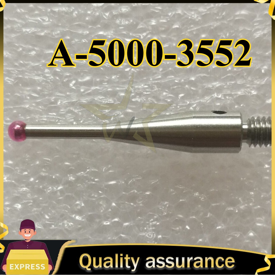 A-5000-3552 CMM Touch Probe Stylus M3 Thread CMM Styli 2mm Ruby Ball Tips