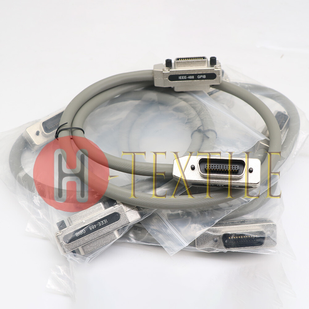 1pcs new IEEE-488 GPIB cables metal connector adapter. 1 Metre Long High Quality