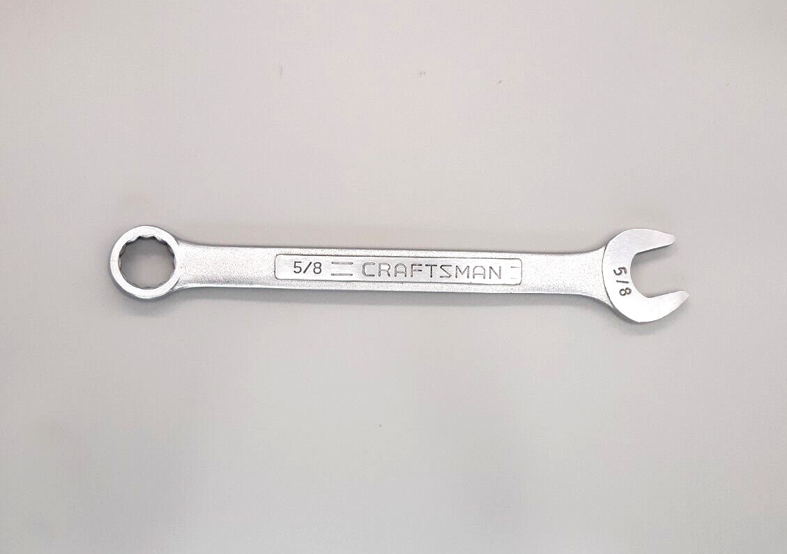 Vintage Craftsman 5/8" Combination Wrench -VV- 44697 USA 12 Point
