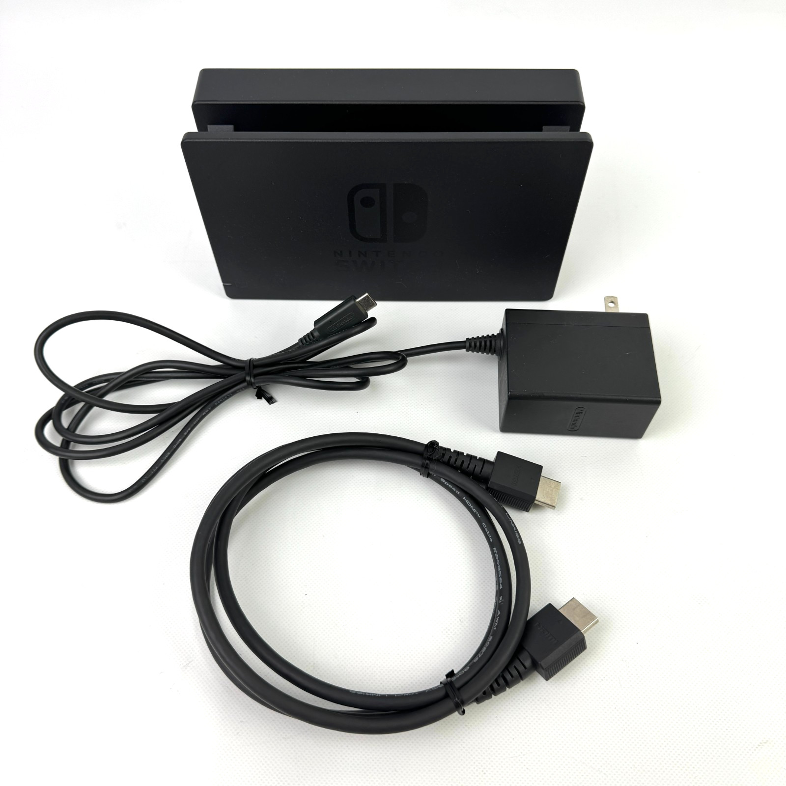 Nintendo Switch Official Charging Dock  AC Adapter HDMI Cable Works Fine JP