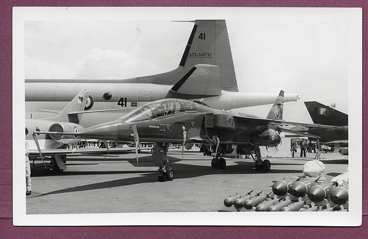 1973-1980s French ALA SEPECAT Jaguar 7-PJ Original Photo