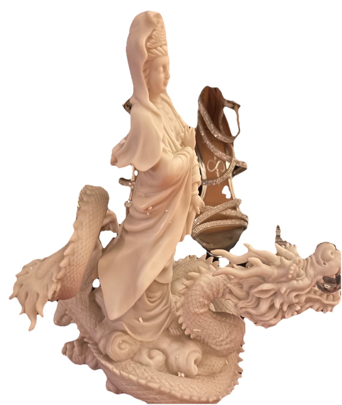 Juan Yin On Dragon (marble Finish)