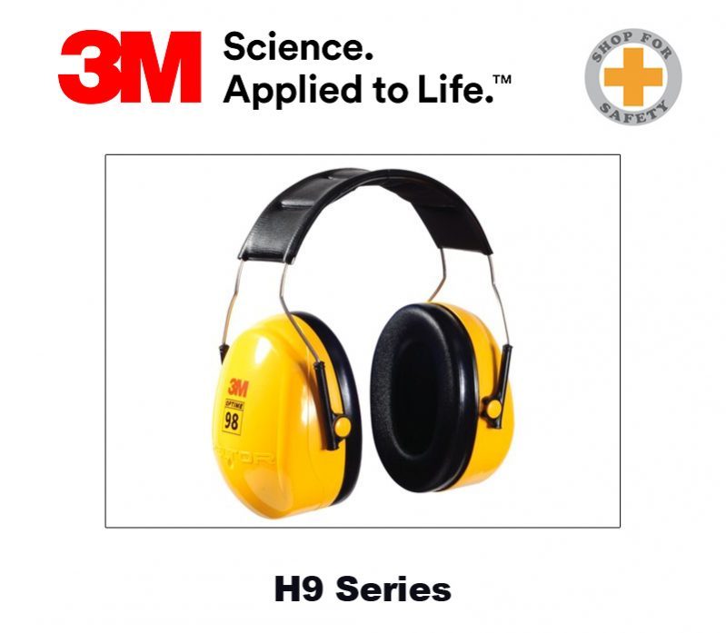 3M H9A Noise Reduction 25dB Gun Range Construction Work Sport Shooting EAR MUFFS