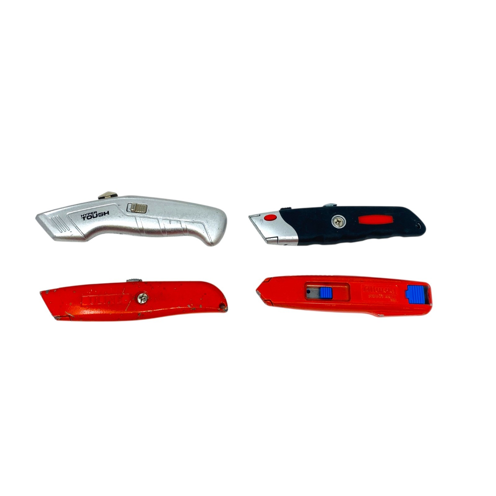 Hyper Tough Uline Utility Knives Lot of 4 Box Cutters