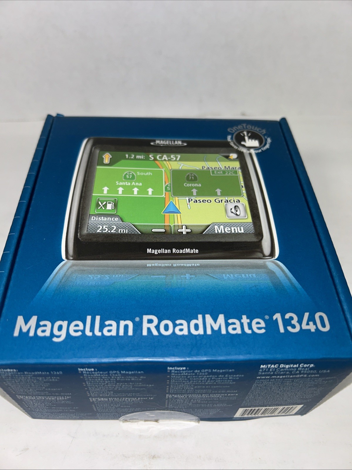 Magellan RoadMate 1340 GPS  CD Two Chargers Manuals Bundle