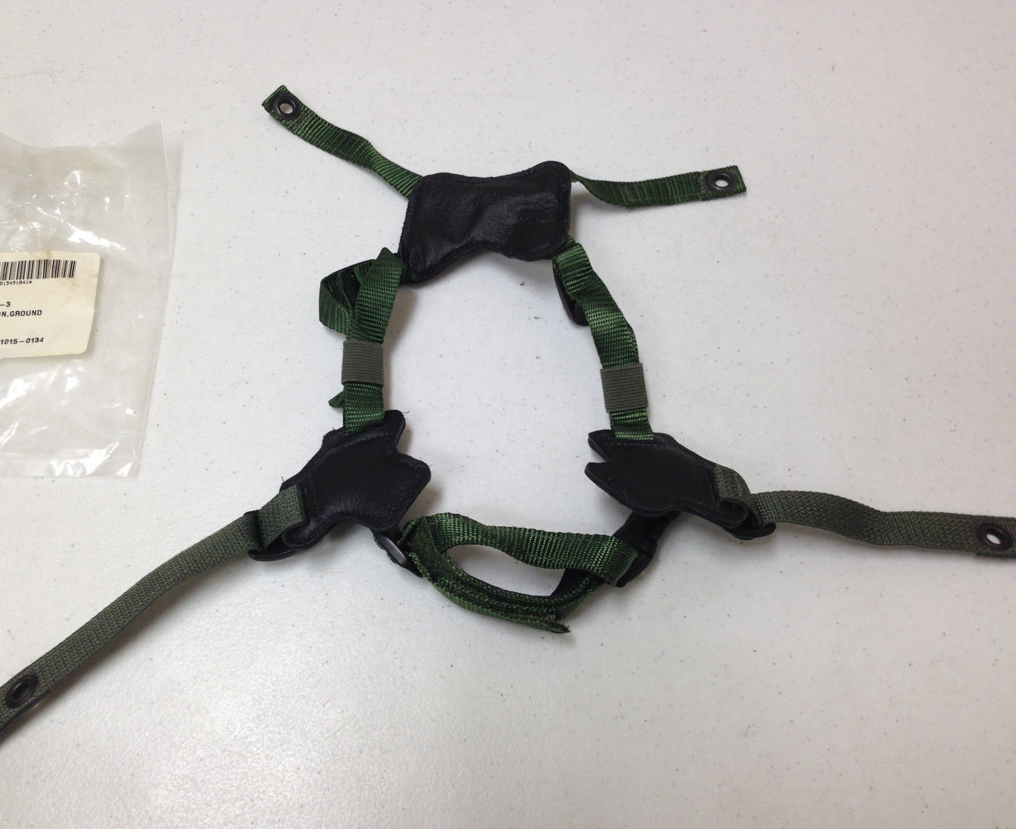 USMC ISSUED RETENTION STRAP OD GREEN CHIN STRAP M - L NIP OPS CORE GENTEX MSA