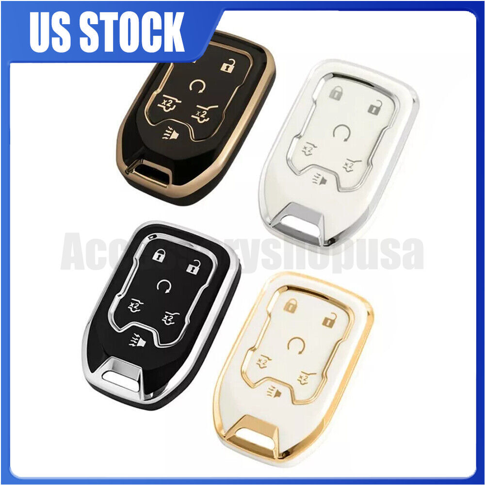 New Remote Key Fob Cover Shell Case For GMC Yukon Chevrolet Suburban Tahoe