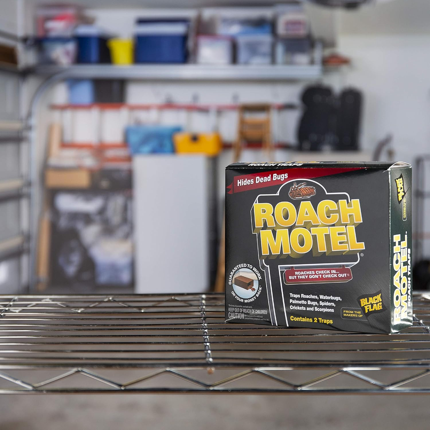 Roach Motel Traps, 2-Count, 1-Pack
