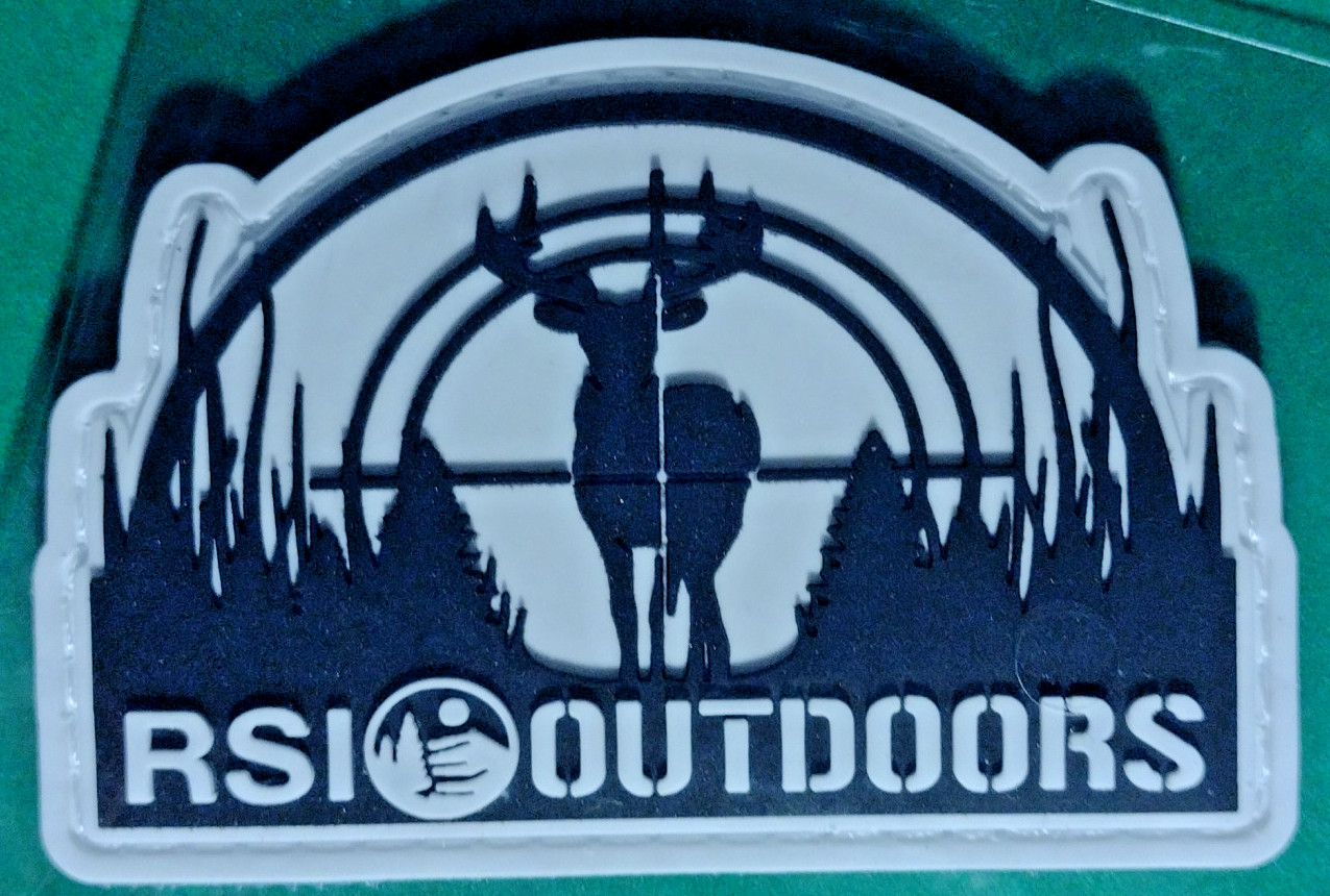 RSI OUTDOORS SHOT-SHOW 2025 tactical morale patch PVC H&L NIP