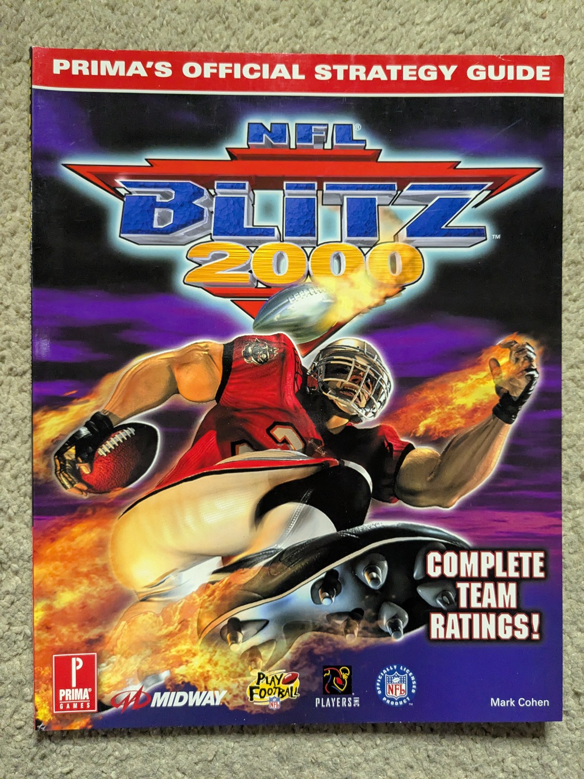 *Brand New*  Prima's Official Strategy Guide for NFL Blitz 2000  RARE