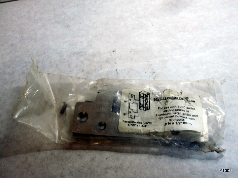 801A faceplate option kit for 8000 series