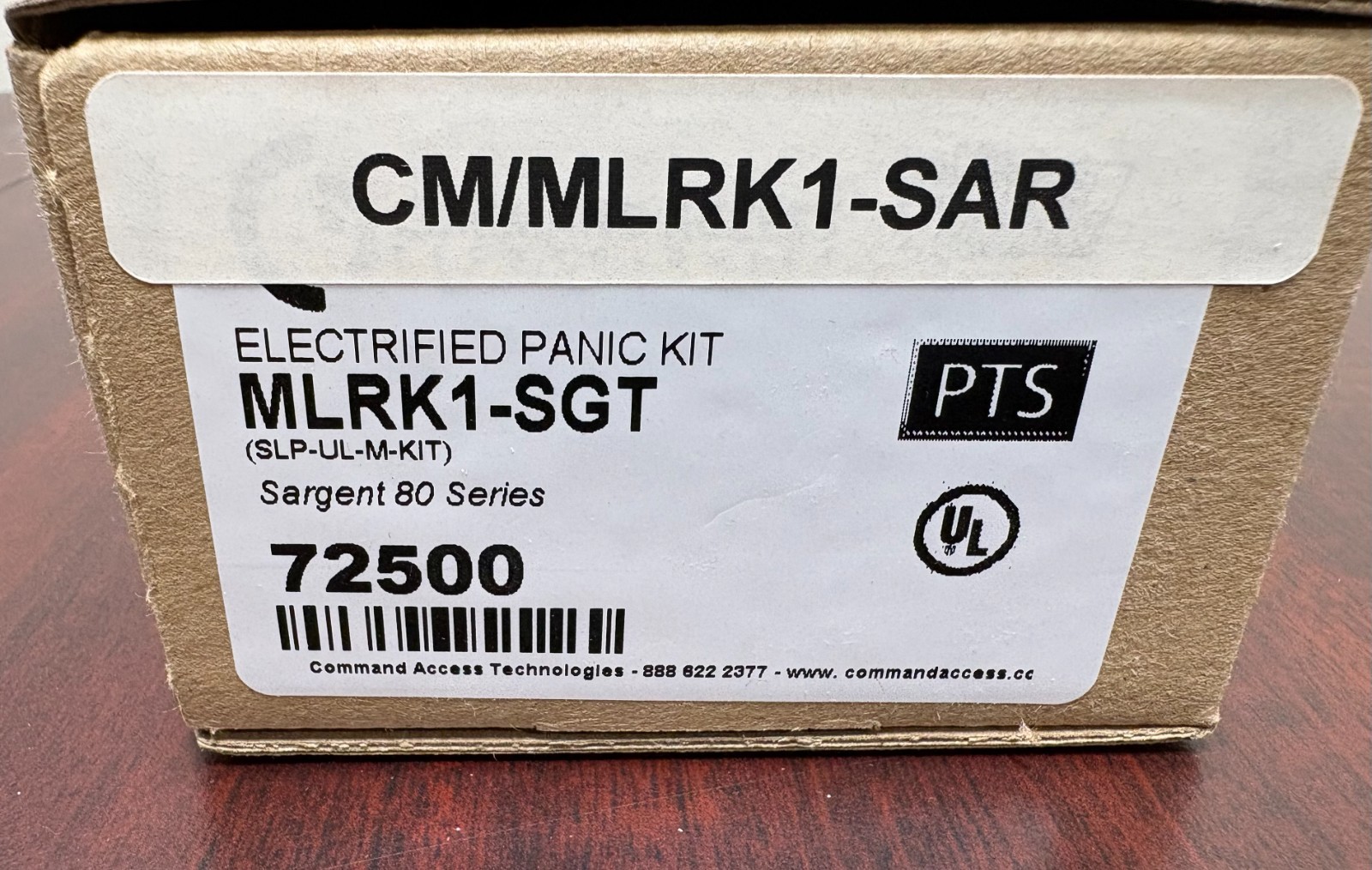 Command Access Electrified Panic Kit MLRK1 Model 72500 Sargent 80 Series
