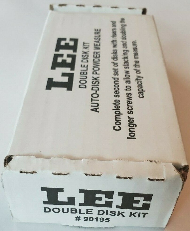 Lee 90195 LEE DOUBLE DISK KIT