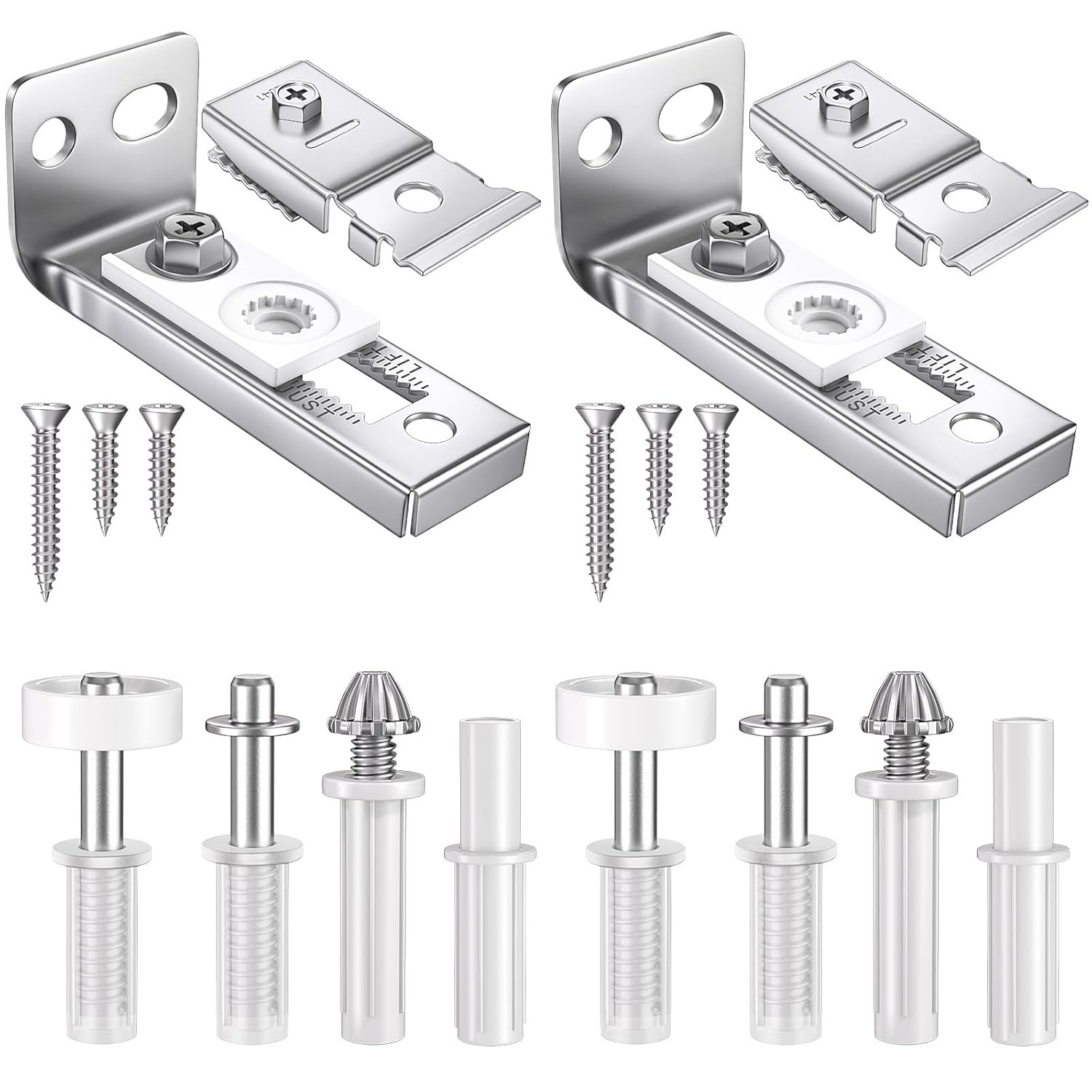 Bifold Door Hardware Repair Kit, 2 Set Bi-fold Sliding Closet Doors Replacement