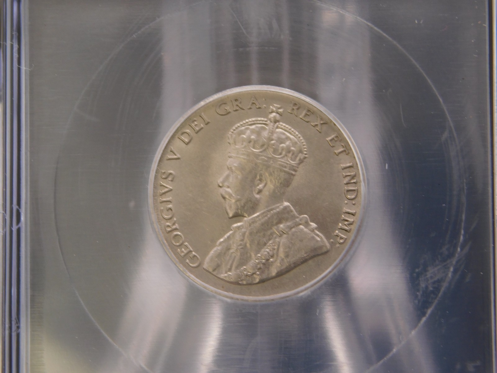 1924 CANADA FIVE CENT ICG MS62 (BT1224)