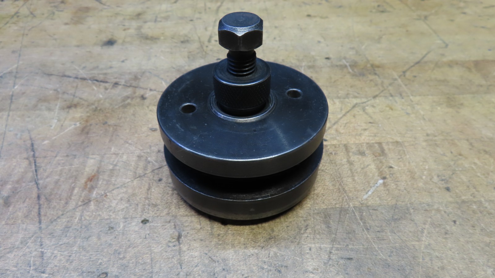 L.H. thread Cutter Grinder Surface grinding wheel arbor 1-1/4 ctr W/removal tool