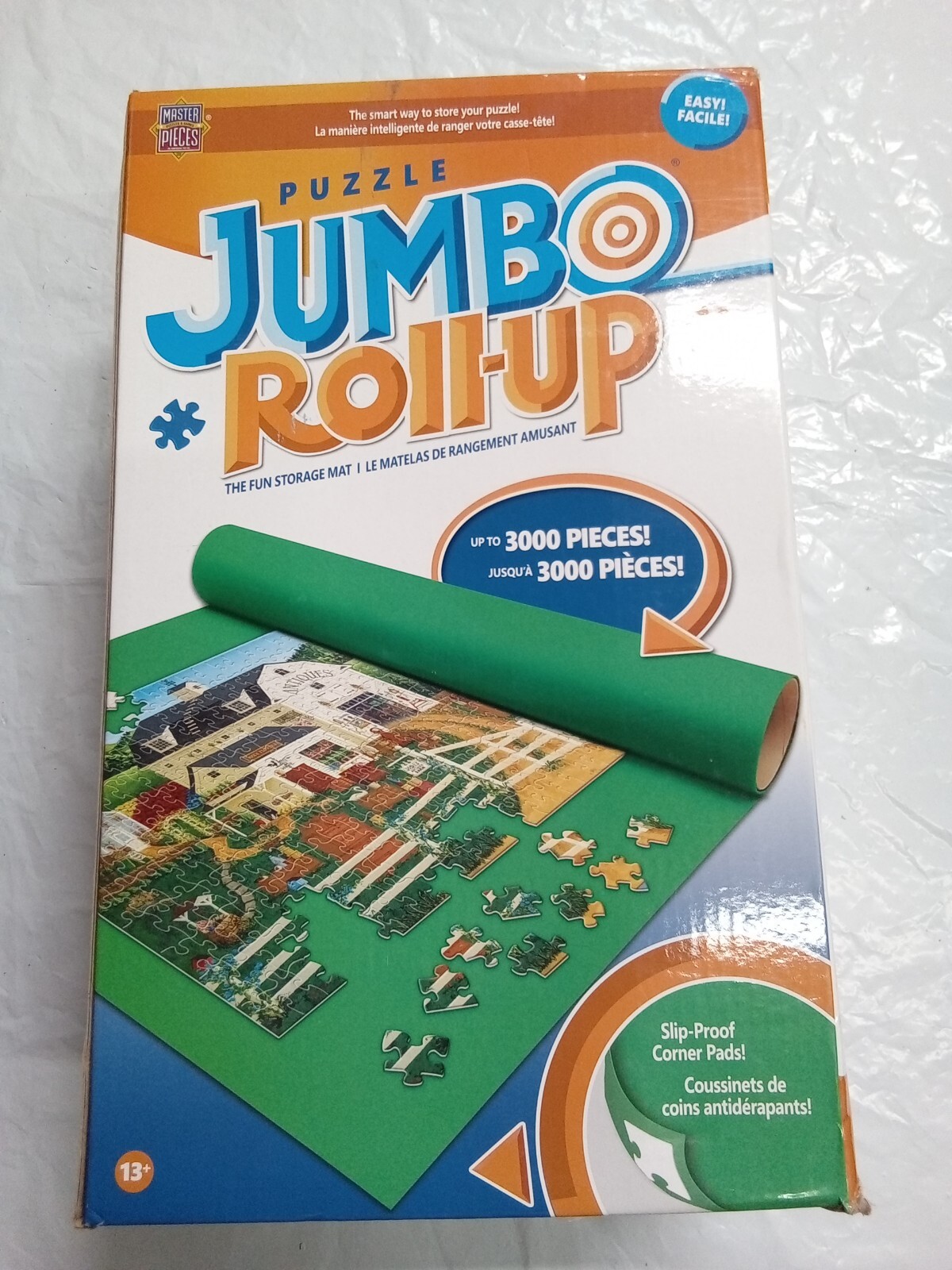 Master Puzzles & Games Pieces Jumbo Roll-Up Storage Mat (STORES 3,000 PIECES)