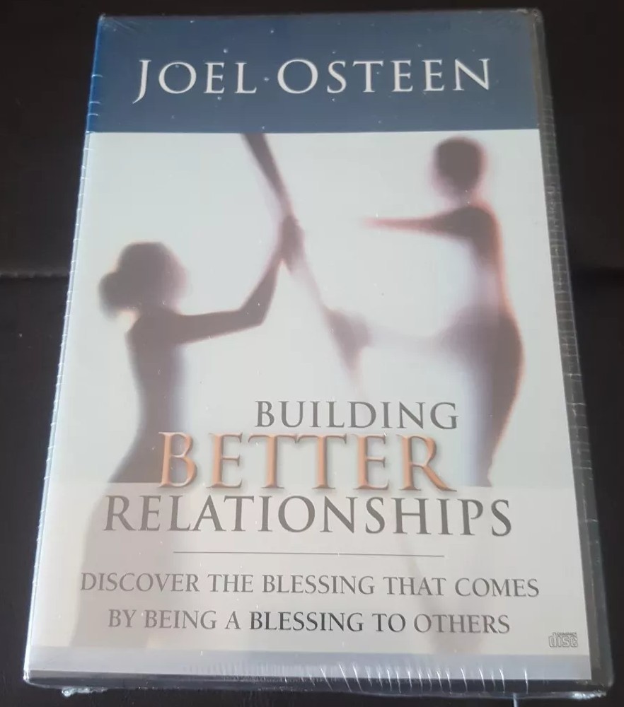 Joel Osteen Building Better Relationships (2 DVD set ) Brand New