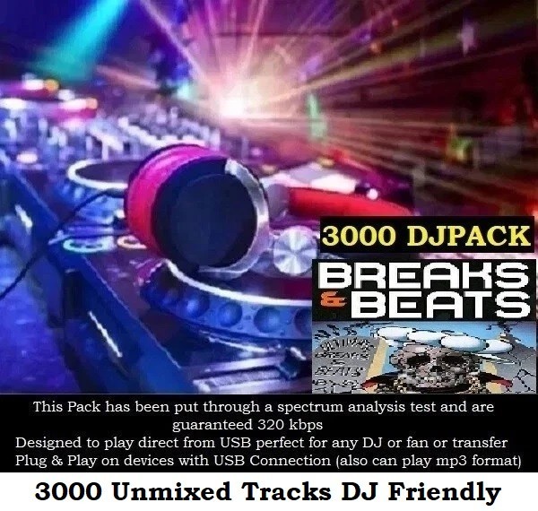 Breaks & Beats Music USB 64GB | 2010–2017 | Part 2 | 320kbps | DJ or Fan