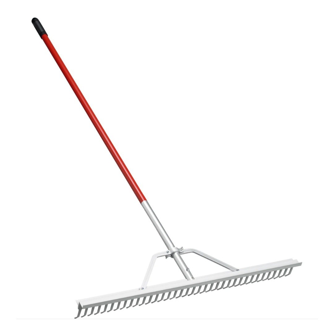 Corona RK 61054 Aluminum Landscape Rake-36 Inch/36 Tines, Red New