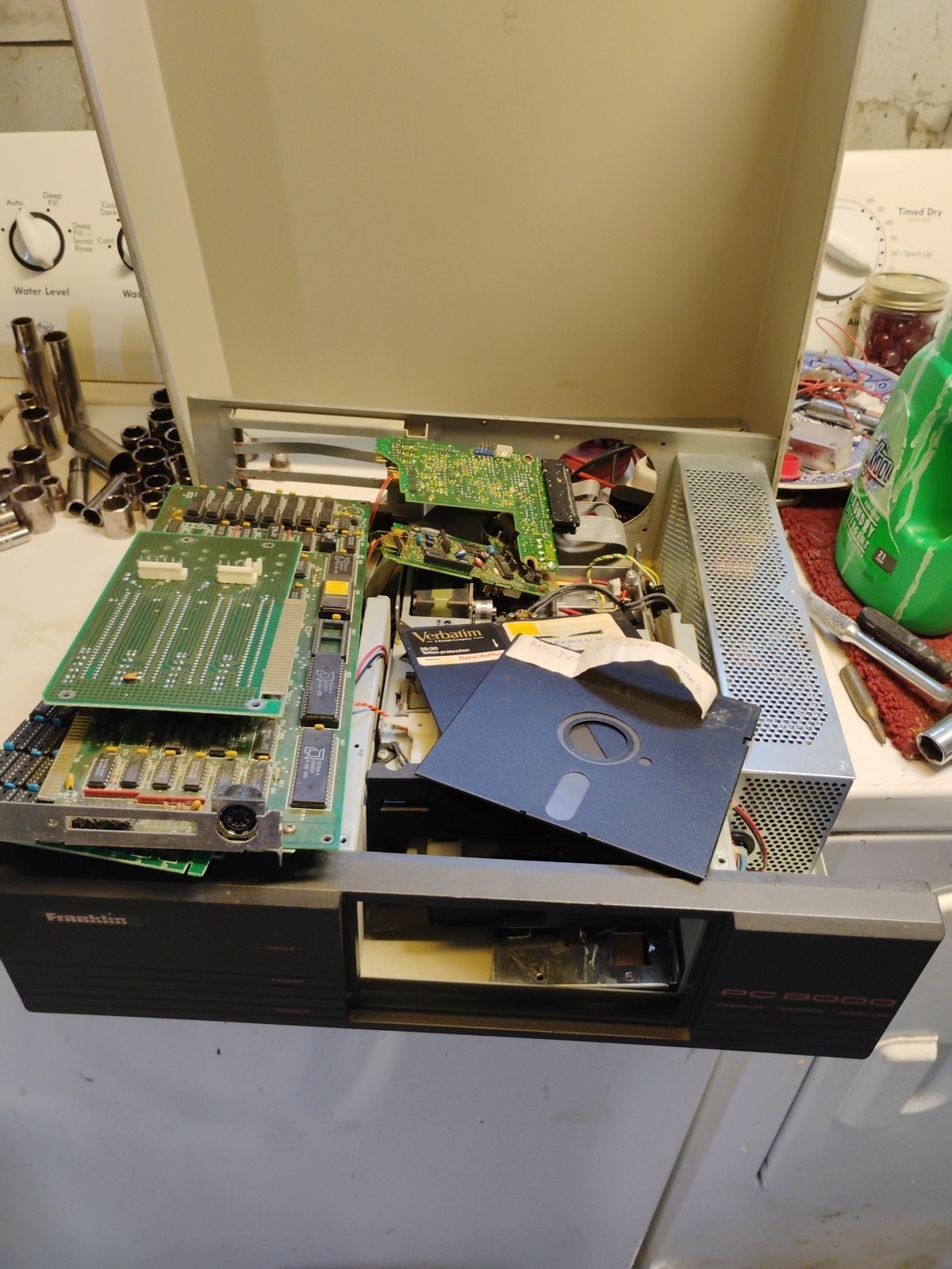 Rare 1986 Franklin PC-8000 Vintage Computer | Complete Chassis | XT Clone |...