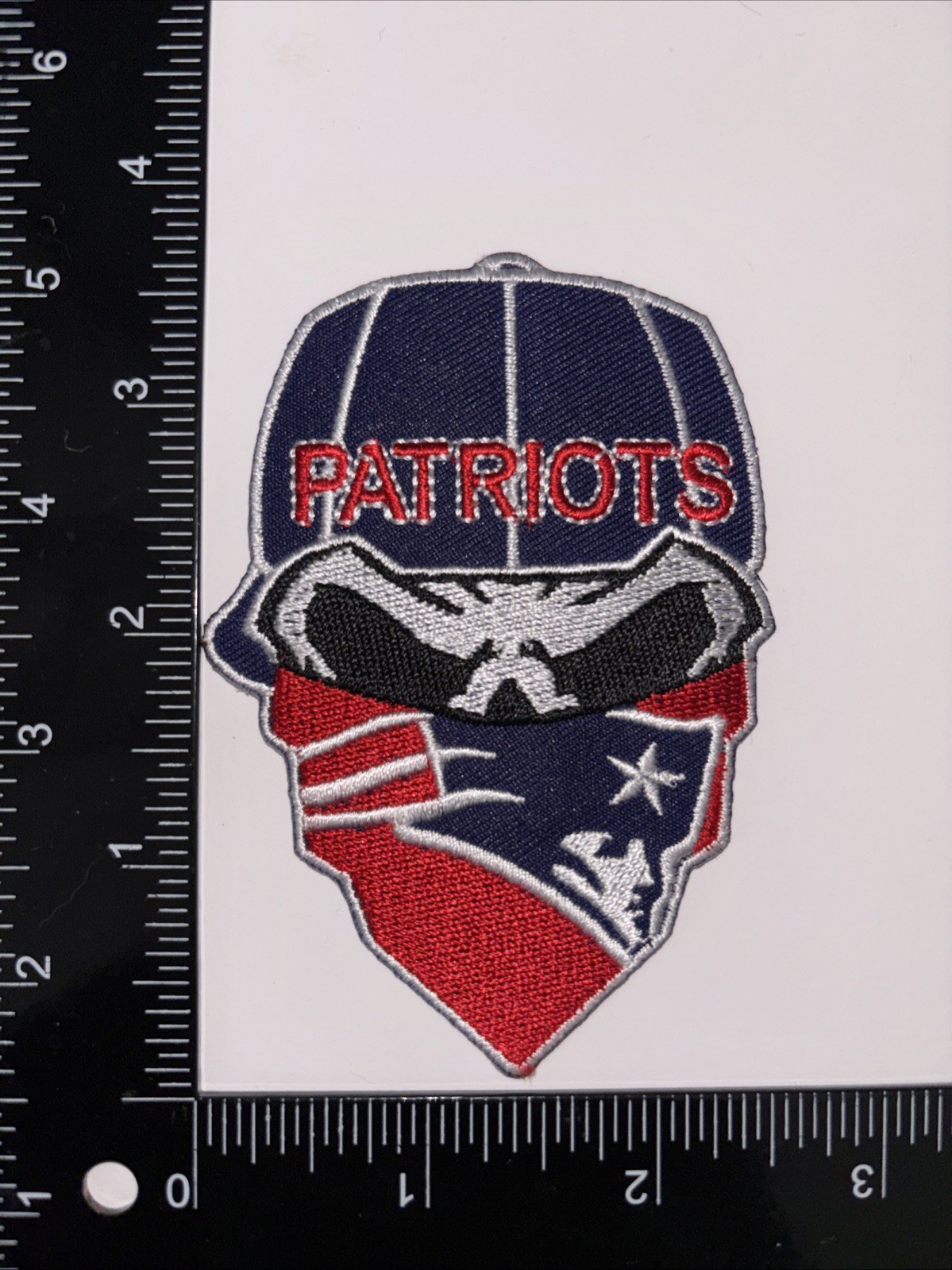 New England Patriots iron on patch