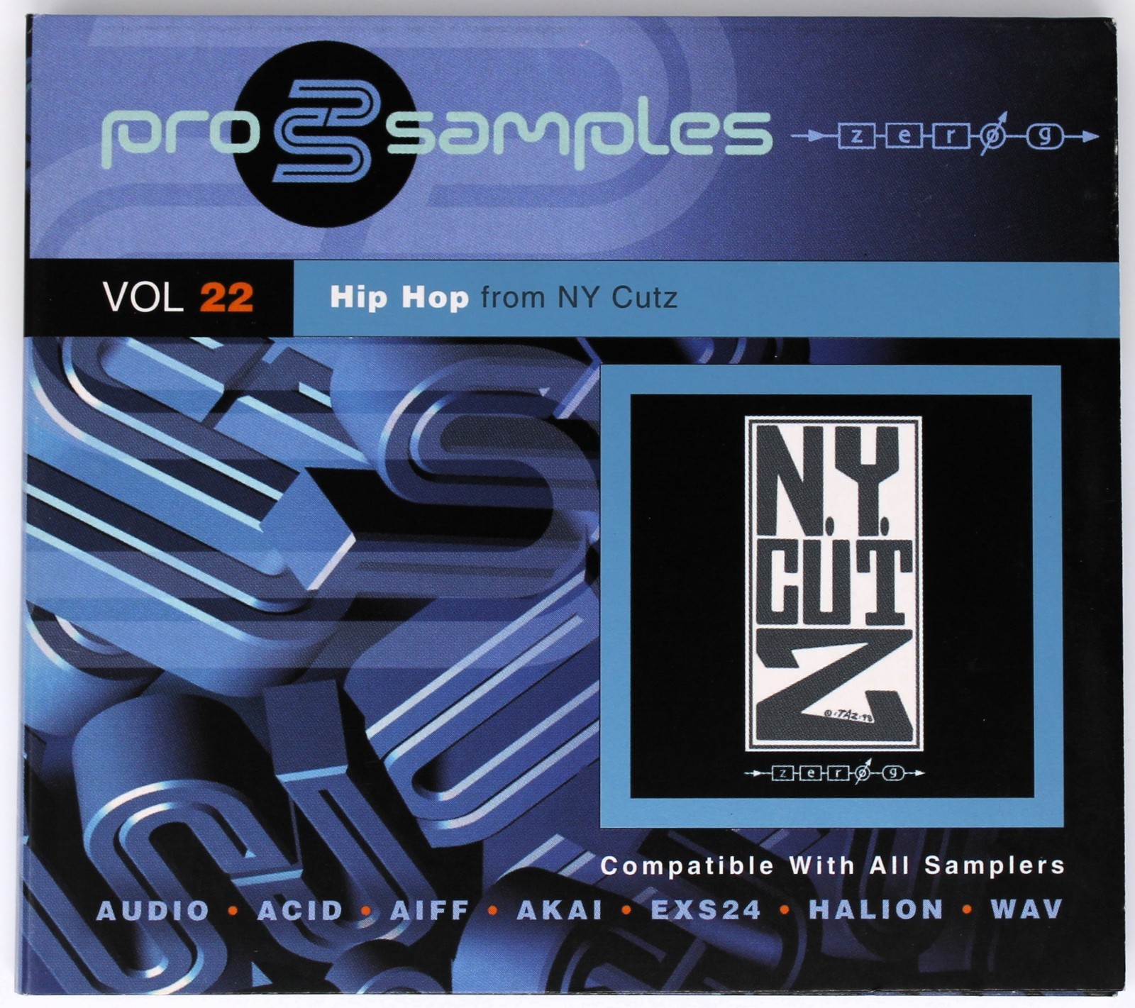 Zero-G Pro Samples 22 Hip Hop Sample Library/Sound Library/Sampling Double CD
