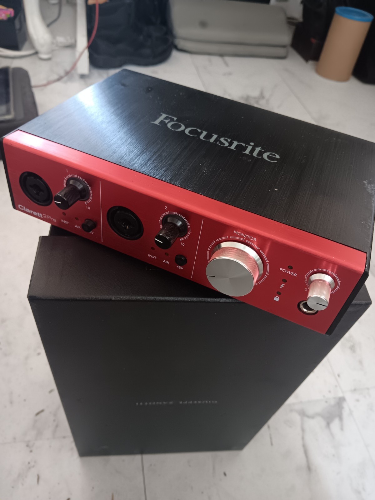 Focusrite Clarett 2Pre USB-C Audio Interface red used