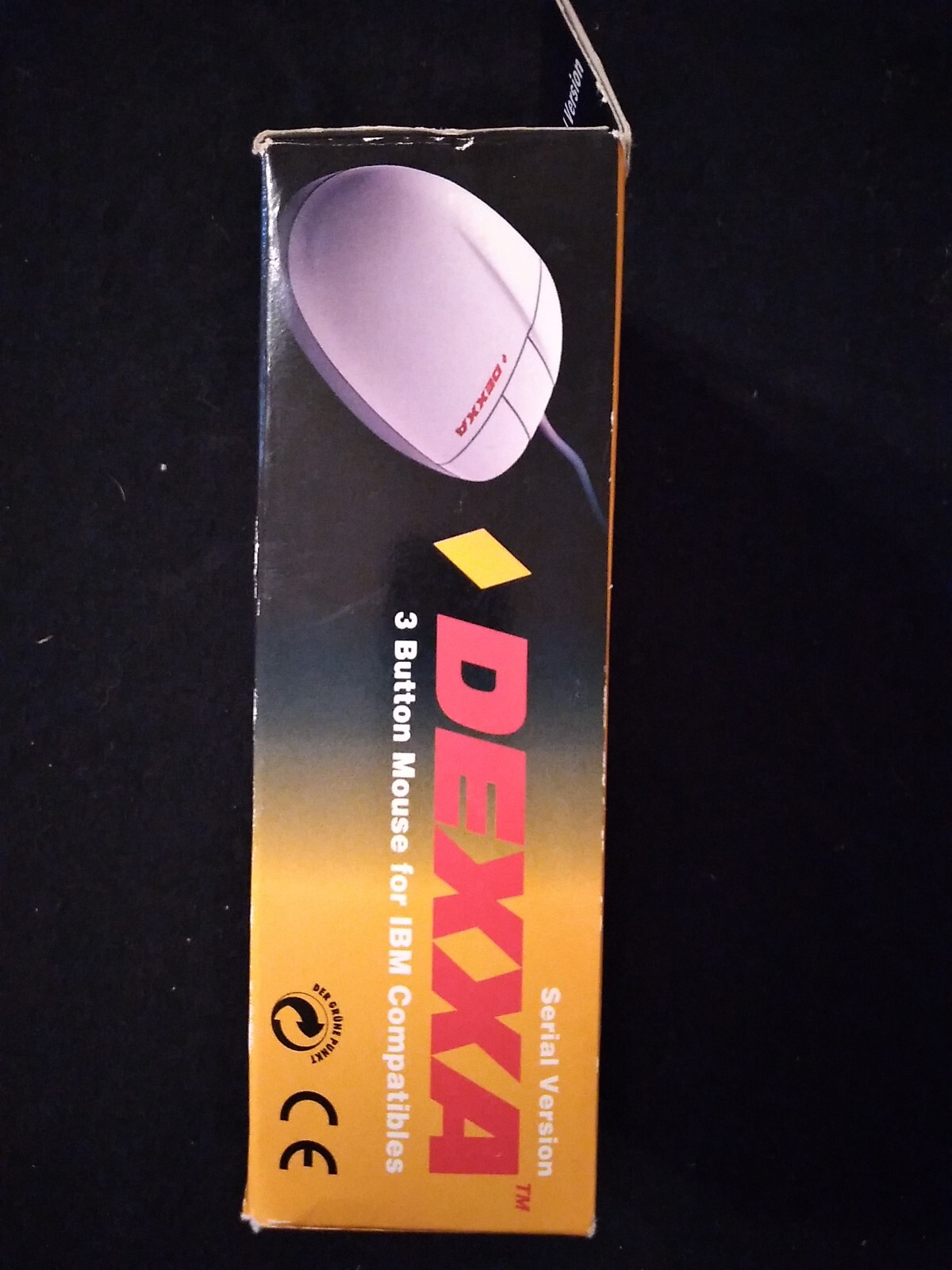 Vintage DEXXA MOUSE 3 button for IBM compatible M-SAP49 Serial Version OPEN BOX