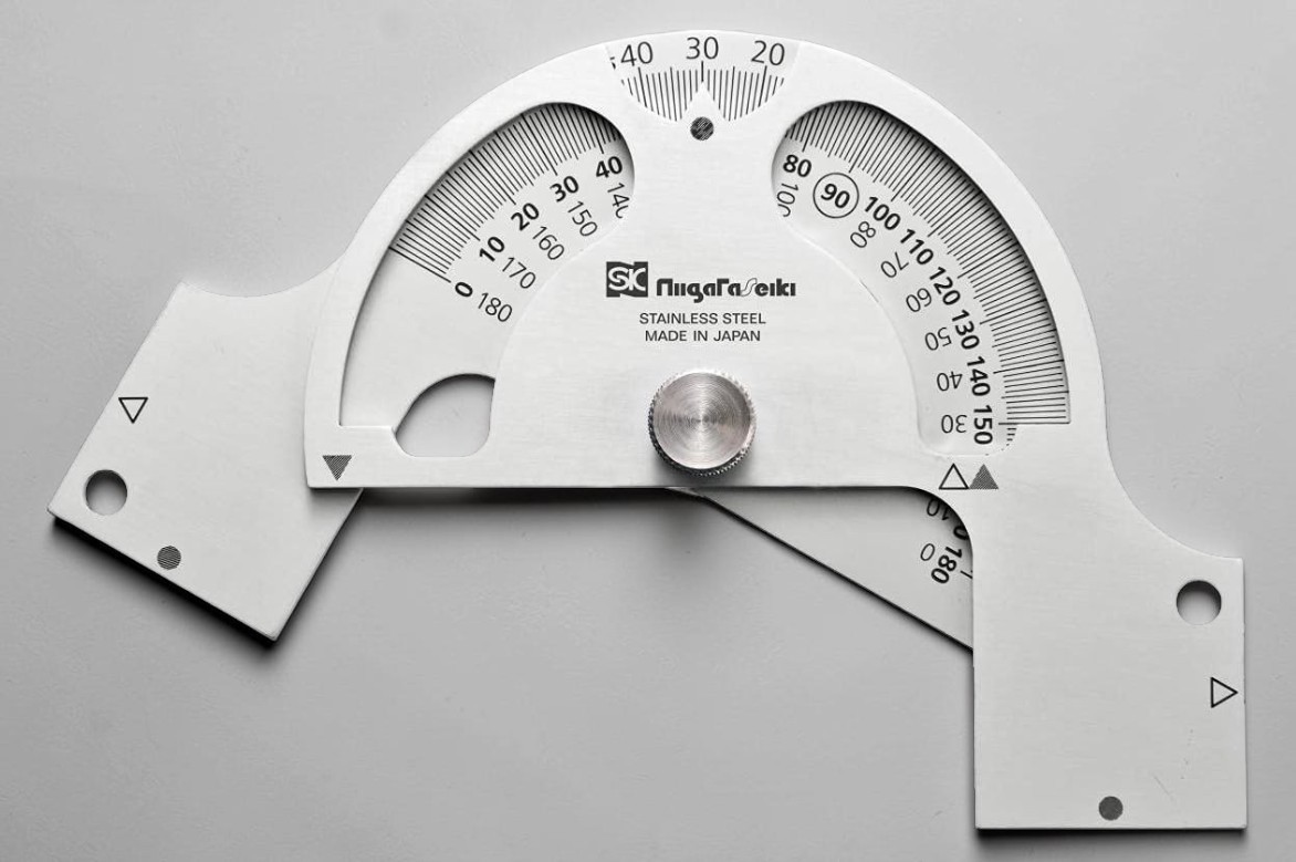 SK Niigata Seiki AP-130 Angle Protractor Brand New Factory Sealed JAPAN