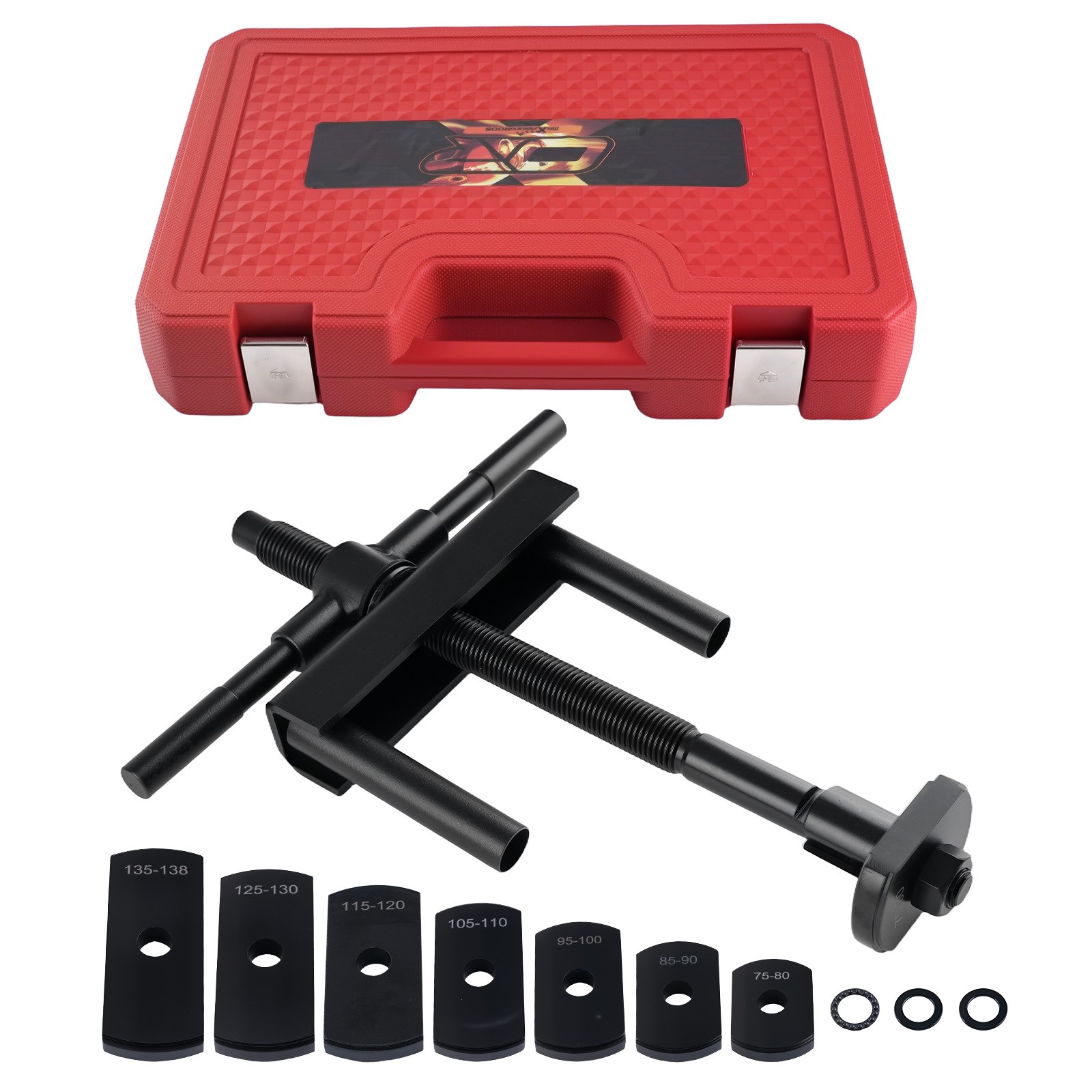 Cylinder Liner Removal Puller Tool for Diesel Engine 75-138mm 7 Pull Plates