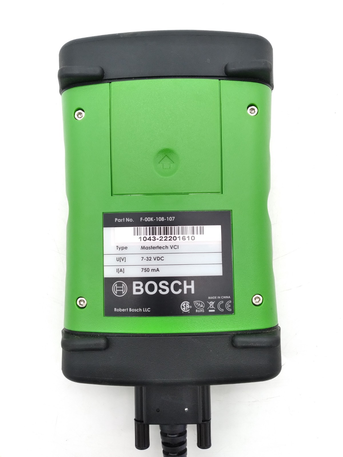Bosch Mastertech VCI (F-00K-108-107) J2534 Automotive Flash Program Interface